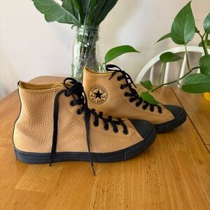 Converse Chuck Taylor All Star Lined Leather High 'Wheat' 172014C - 10